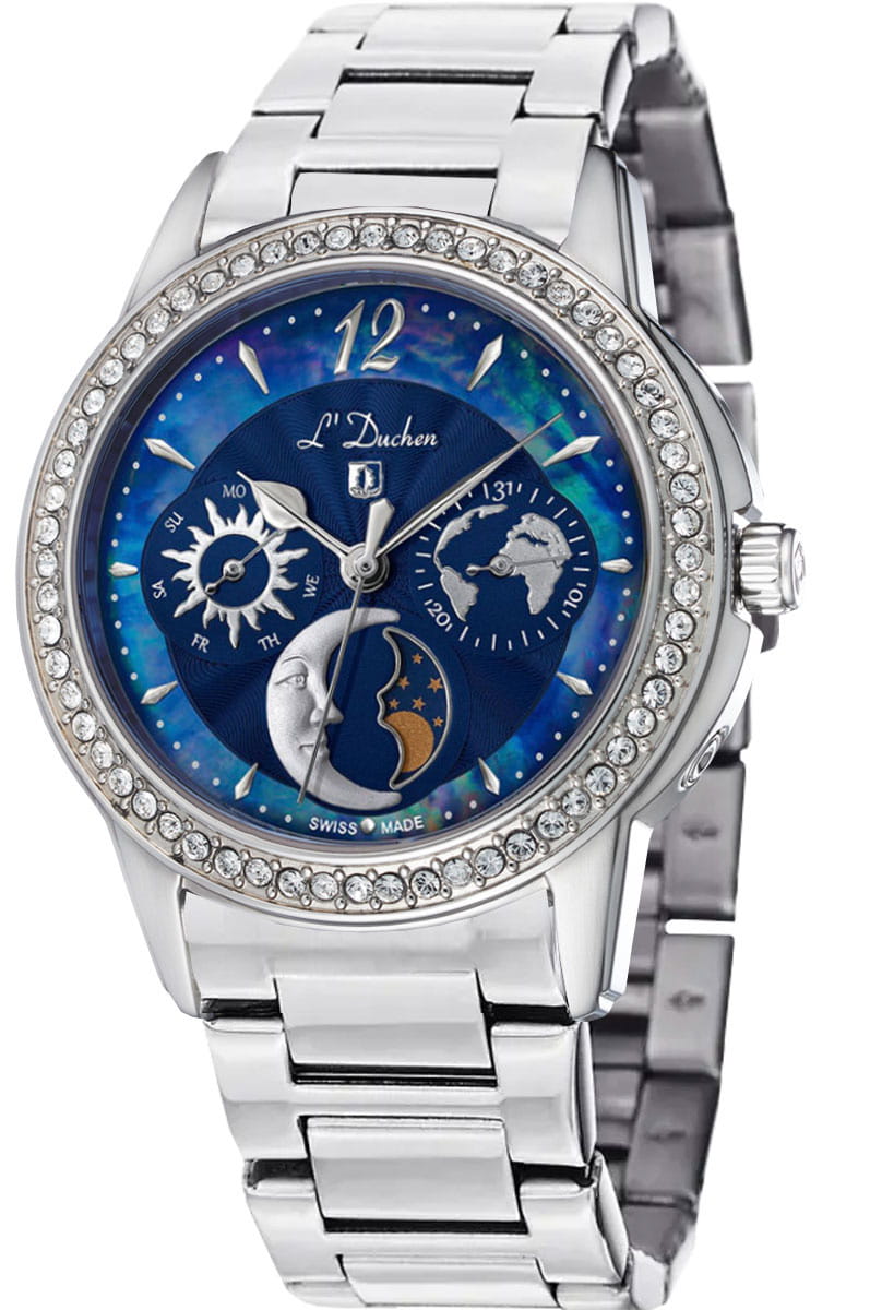 L'Duchen L'Duchen Celeste D 737.10.37 , наручные женские часы фото под углом